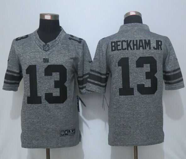 Nike Limited New York Giants #13 Beckham JR Men's Stitched Gridiron Gray Jerseys,We sell and wholesale Nike Limited New York Giants #13 Beckham JR Men's Stitched Gridiron Gray Jerseys on line form chian!
